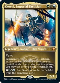 Derevi, Empyrial Tactician (Foil Etched) [Commander Legends] | Gam3 Escape