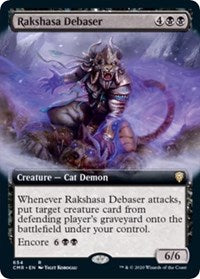 Rakshasa Debaser (Extended Art) [Commander Legends] | Gam3 Escape