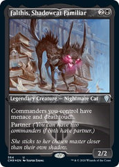 Falthis, Shadowcat Familiar (Foil Etched) [Commander Legends] | Gam3 Escape