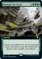 Reshape the Earth (Extended Art) [Commander Legends] | Gam3 Escape