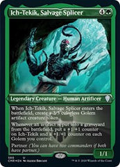 Ich-Tekik, Salvage Splicer (Foil Etched) [Commander Legends] | Gam3 Escape