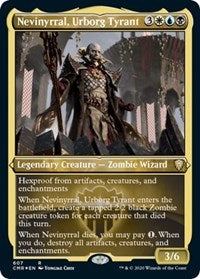 Nevinyrral, Urborg Tyrant (Foil Etched) [Commander Legends] | Gam3 Escape