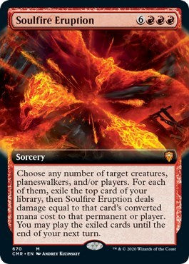 Soulfire Eruption (Extended Art) [Commander Legends] | Gam3 Escape