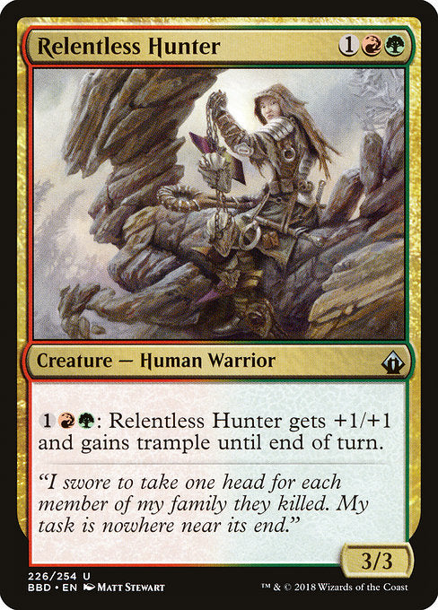 Relentless Hunter [Battlebond] | Gam3 Escape