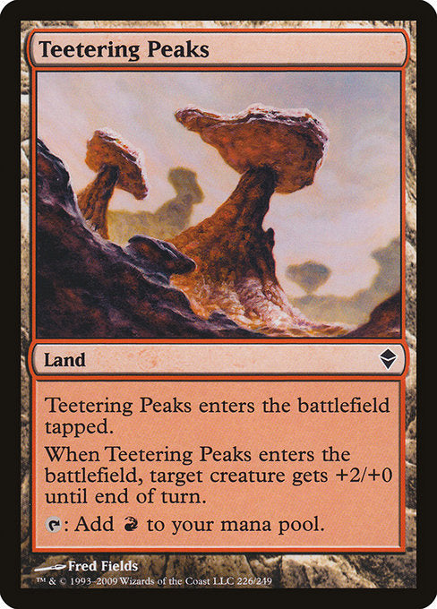 Teetering Peaks [Zendikar] | Gam3 Escape