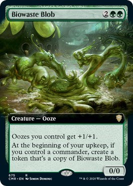 Biowaste Blob (Extended Art) [Commander Legends] | Gam3 Escape