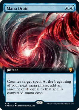 Mana Drain (Extended Art) [Commander Legends] | Gam3 Escape