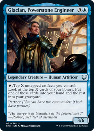 Glacian, Powerstone Engineer [Commander Legends] | Gam3 Escape