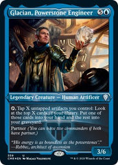 Glacian, Powerstone Engineer (Foil Etched) [Commander Legends] | Gam3 Escape