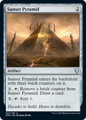 Sunset Pyramid [Commander Legends] | Gam3 Escape