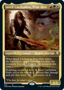 Jared Carthalion, True Heir (Foil Etched) [Commander Legends] | Gam3 Escape