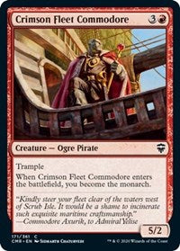 Crimson Fleet Commodore [Commander Legends] | Gam3 Escape