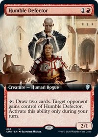 Humble Defector (Extended Art) [Commander Legends] | Gam3 Escape