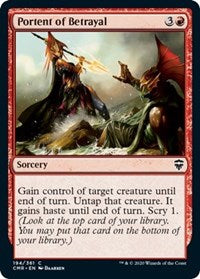 Portent of Betrayal [Commander Legends] | Gam3 Escape