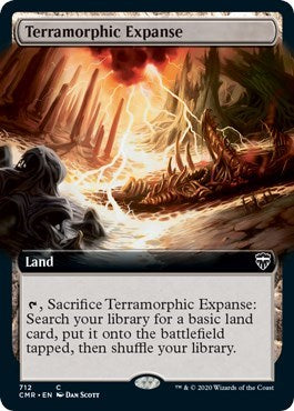 Terramorphic Expanse (Extended Art) [Commander Legends] | Gam3 Escape