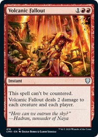 Volcanic Fallout [Commander Legends] | Gam3 Escape