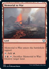 Memorial to War [Commander Legends] | Gam3 Escape