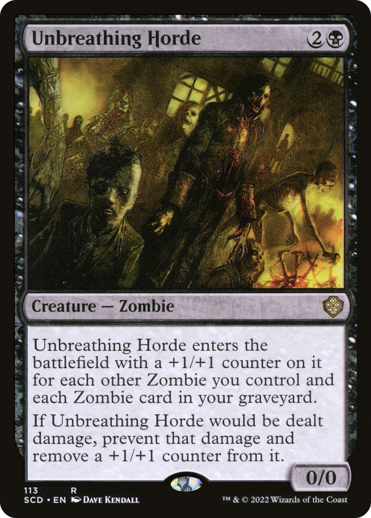 Unbreathing Horde [Starter Commander Decks] | Gam3 Escape