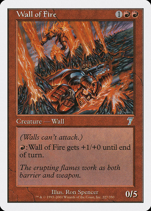 Wall of Fire [Seventh Edition] | Gam3 Escape