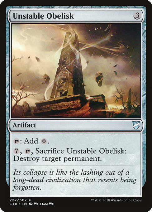 Unstable Obelisk [Commander 2018] | Gam3 Escape