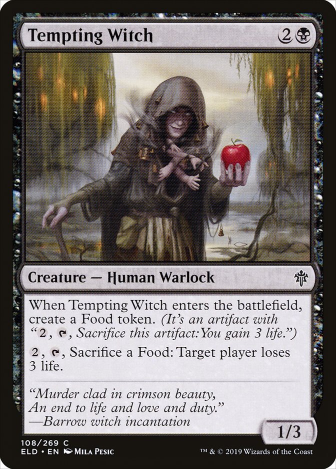 Tempting Witch [Throne of Eldraine] | Gam3 Escape