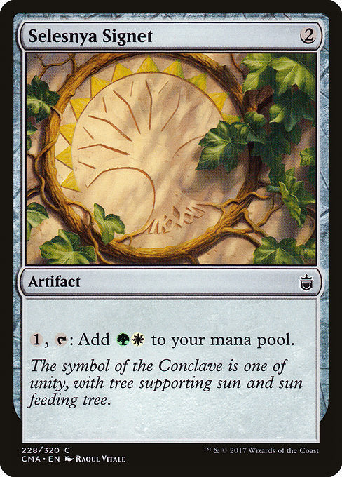 Selesnya Signet [Commander Anthology] | Gam3 Escape