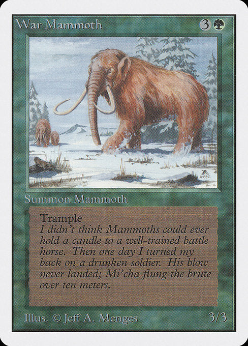 War Mammoth [Unlimited Edition] | Gam3 Escape