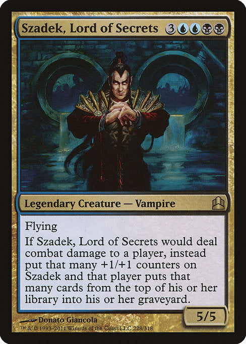 Szadek, Lord of Secrets [Commander 2011] | Gam3 Escape