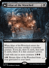 Altar of the Wretched // Wretched Bonemass (Extended Art) [The Lost Caverns of Ixalan Commander] | Gam3 Escape