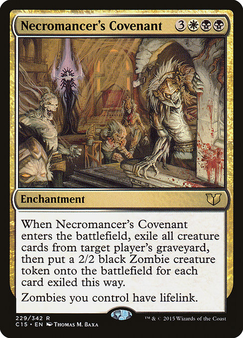 Necromancer's Covenant [Commander 2015] | Gam3 Escape