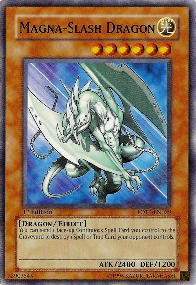 Magna-Slash Dragon [FOTB-EN029] Common | Gam3 Escape