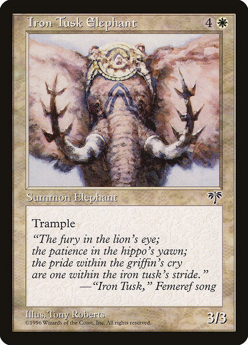 Iron Tusk Elephant [Mirage] | Gam3 Escape