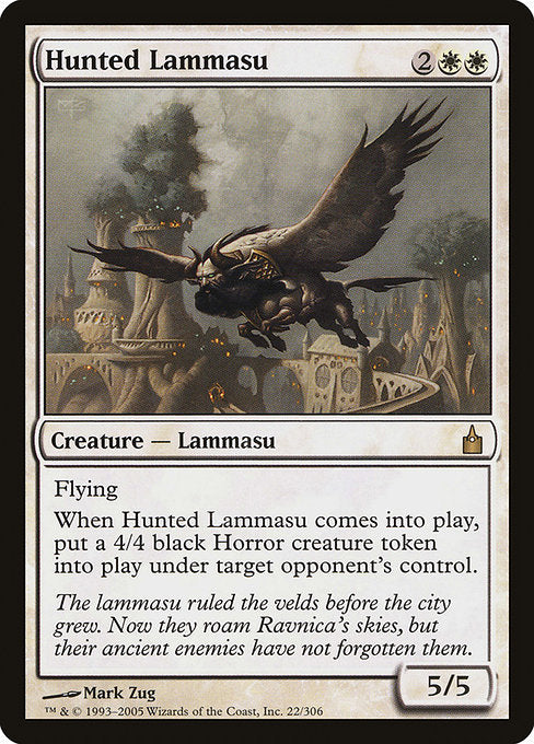 Hunted Lammasu [Ravnica: City of Guilds] | Gam3 Escape