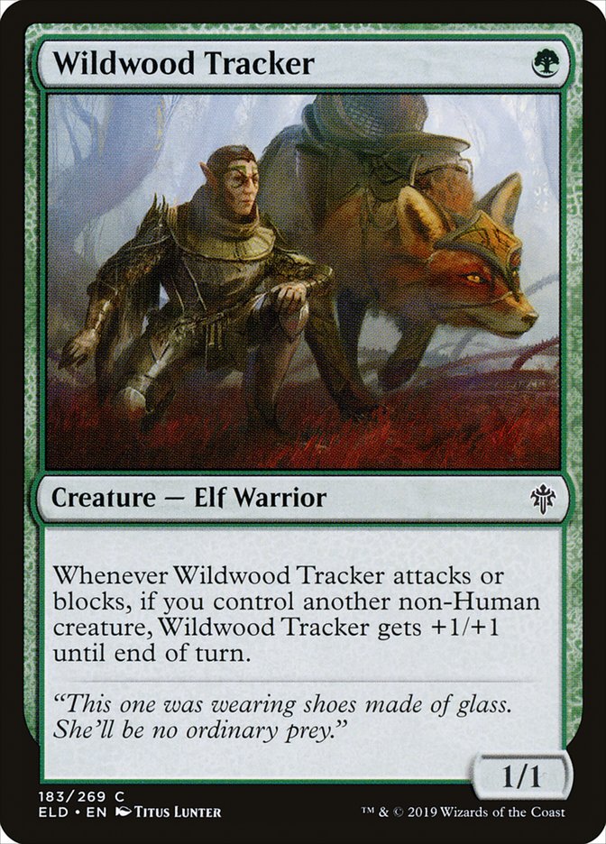 Wildwood Tracker [Throne of Eldraine] | Gam3 Escape