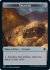 Treasure // Treasure Double-Sided Token [Starter Commander Decks] | Gam3 Escape