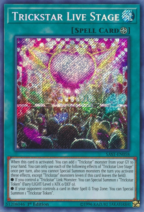 Trickstar Live Stage [SAST-EN058] Secret Rare | Gam3 Escape