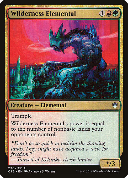 Wilderness Elemental [Commander 2016] | Gam3 Escape