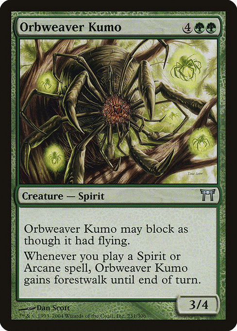 Orbweaver Kumo [Champions of Kamigawa] | Gam3 Escape