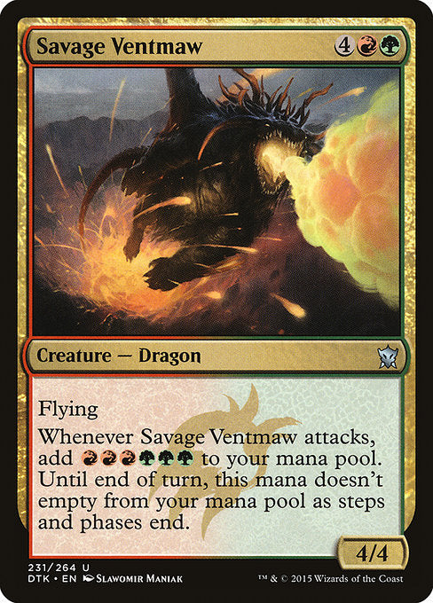 Savage Ventmaw [Dragons of Tarkir] | Gam3 Escape