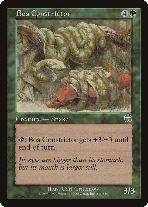 Boa Constrictor [Mercadian Masques] | Gam3 Escape