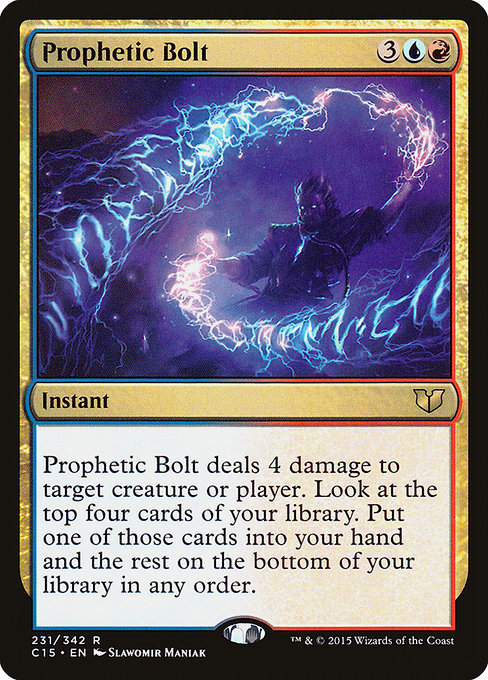 Prophetic Bolt [Commander 2015] | Gam3 Escape