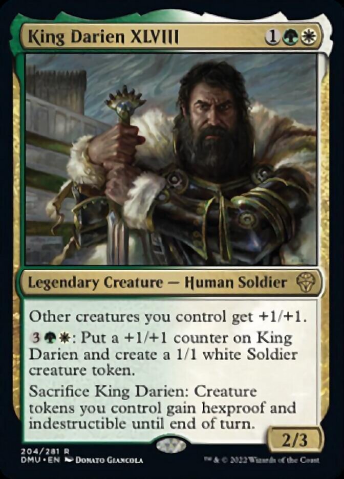 King Darien XLVIII [Dominaria United] | Gam3 Escape