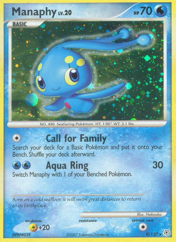 Manaphy (9/130) [Diamond & Pearl: Base Set] | Gam3 Escape