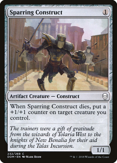 Sparring Construct [Dominaria] | Gam3 Escape