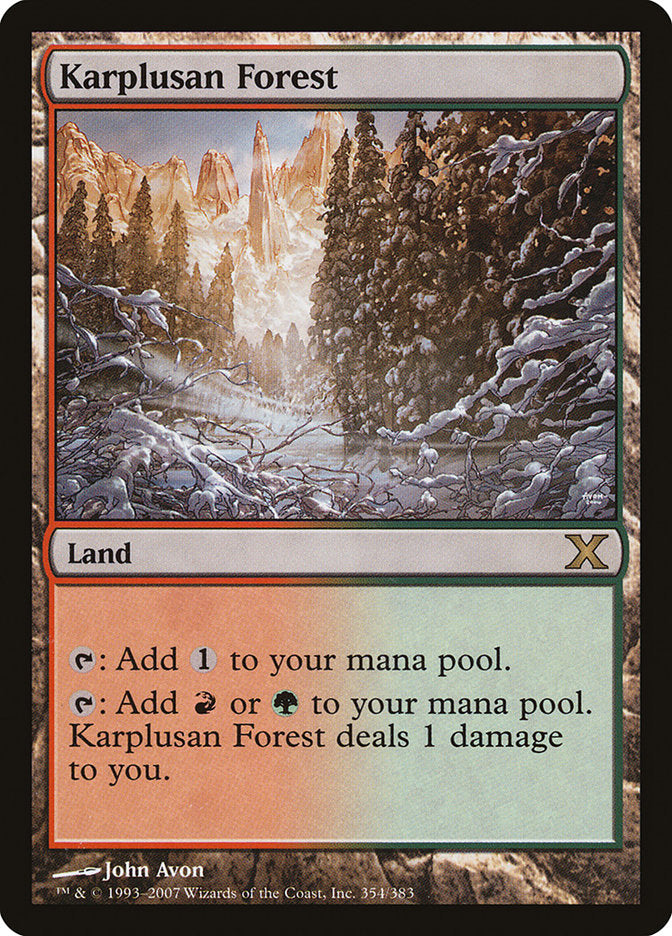 Karplusan Forest [Tenth Edition] | Gam3 Escape