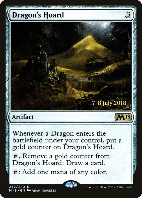 Dragon's Hoard [Core Set 2019 Promos] | Gam3 Escape