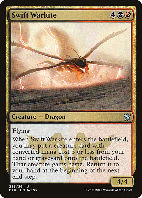 Swift Warkite [Dragons of Tarkir] | Gam3 Escape