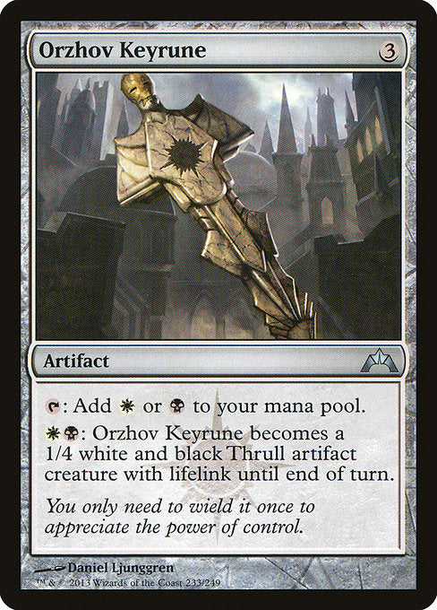 Orzhov Keyrune [Gatecrash] | Gam3 Escape