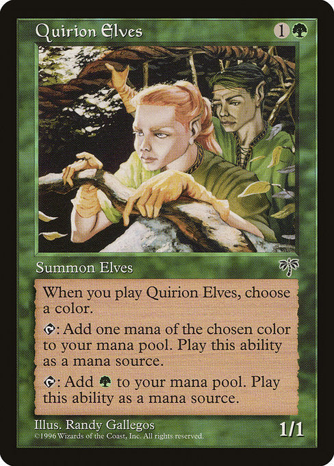 Quirion Elves [Mirage] | Gam3 Escape