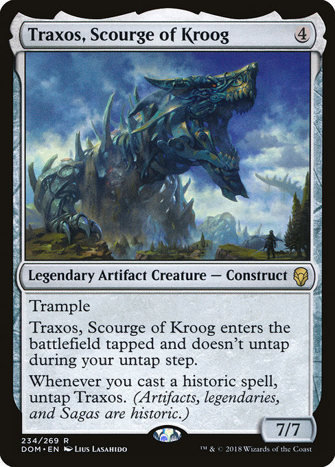 Traxos, Scourge of Kroog [Dominaria] | Gam3 Escape